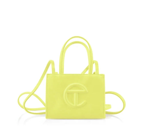 Telfar Small Shopping Bag “Margarine”