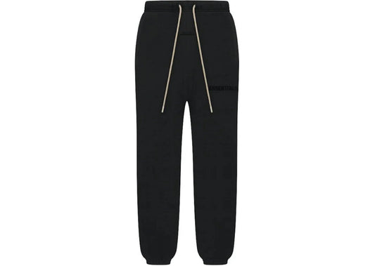 FOG ESSENTIALS SWEATPANTS JET BLACK W/CREAM DRAWSTRING