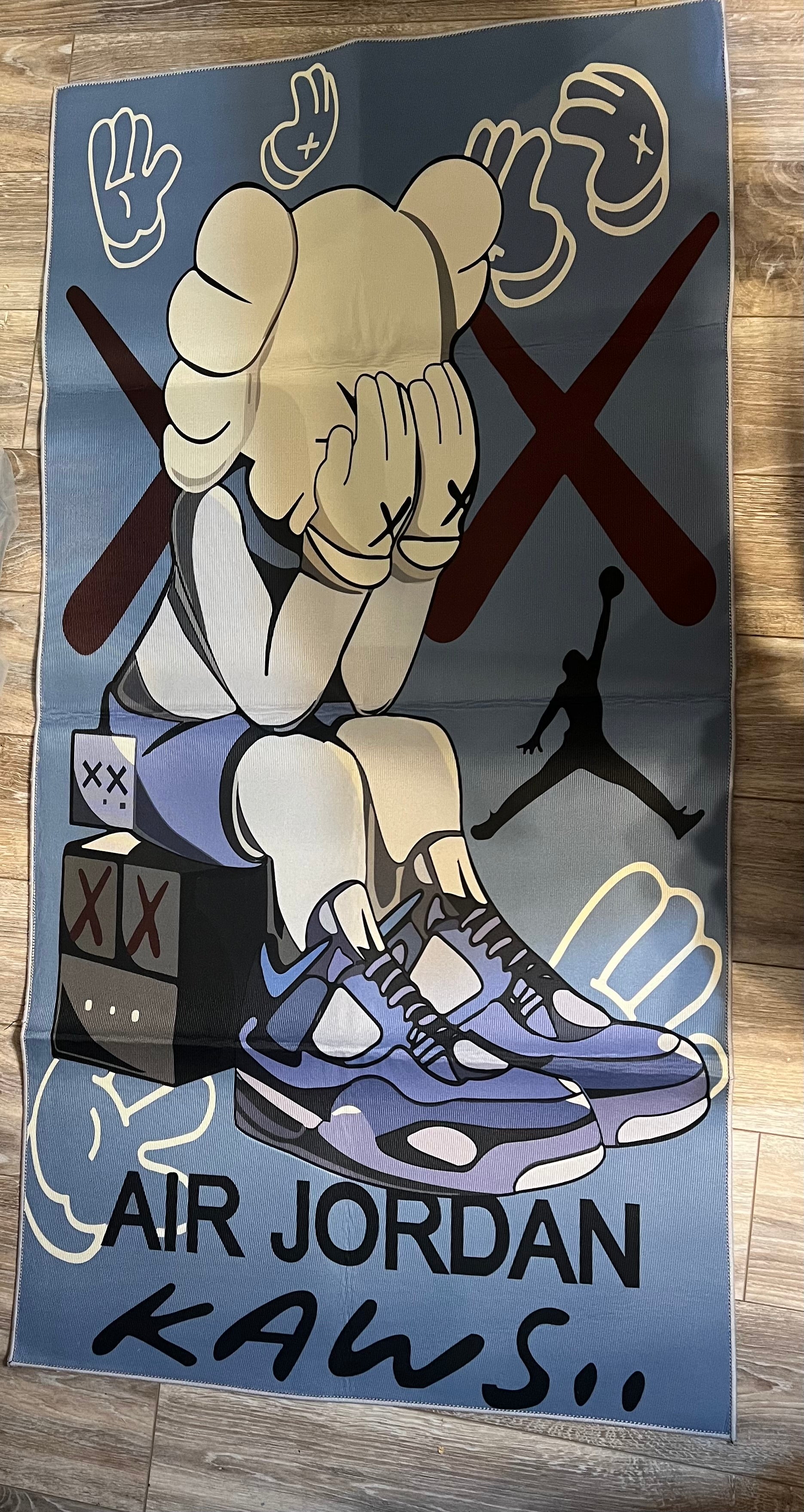 Kaws-Jordan’s-hypebeast-rug-jumpman-Nike-port city hype-wilmington-nc-sneakerhead-sneakercon-hiphop