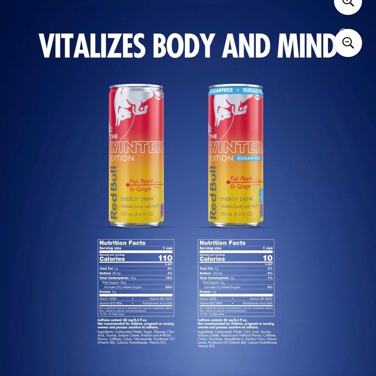 Red Bull Energy Drink Variety Advent Calendar Pack, with 80mg Caffeine, Taurine & B Vitamins, 8.4 fl. oz.