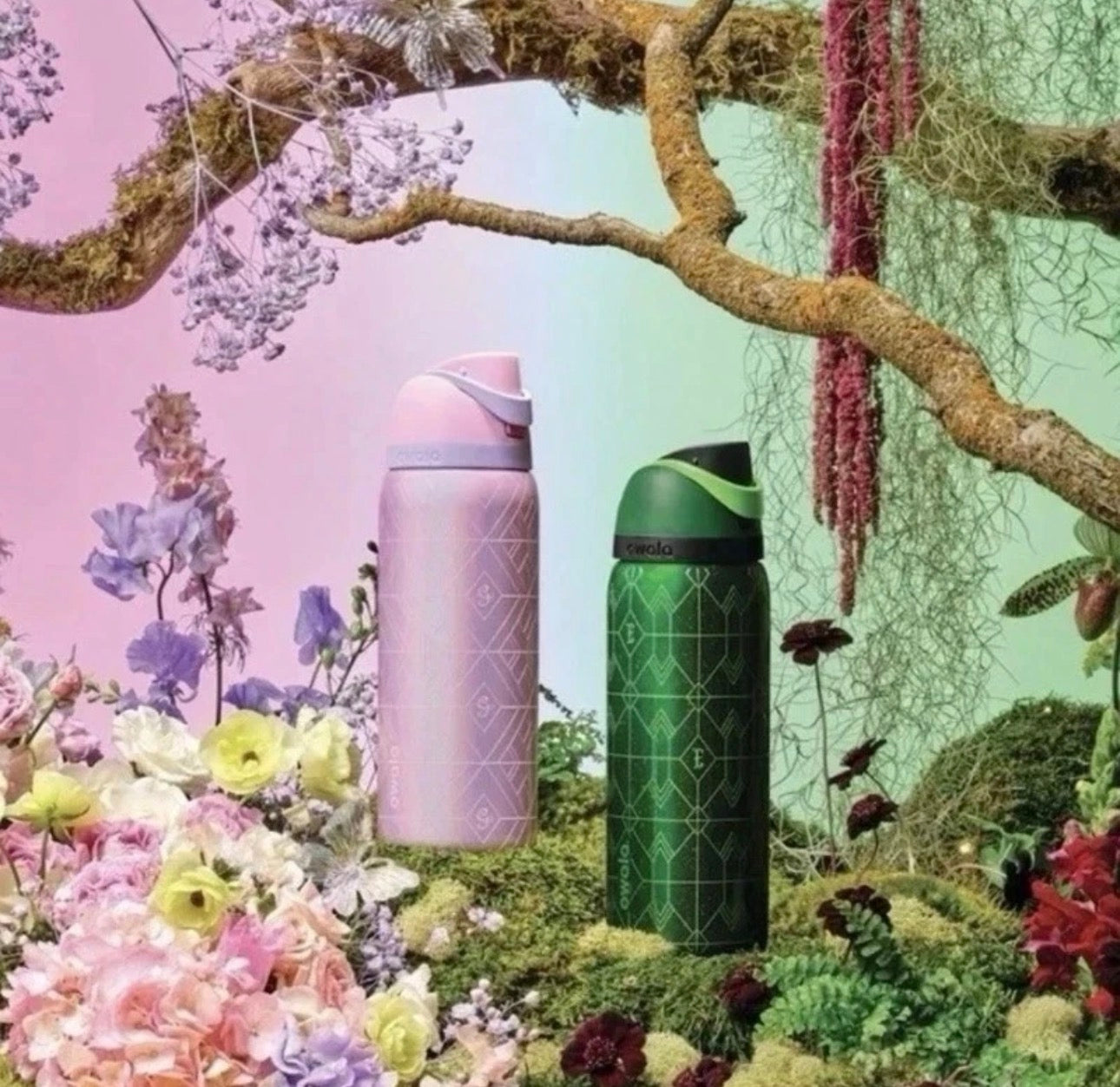 Owala “Wicked For Good” Freesip 32oz “Elphaba”