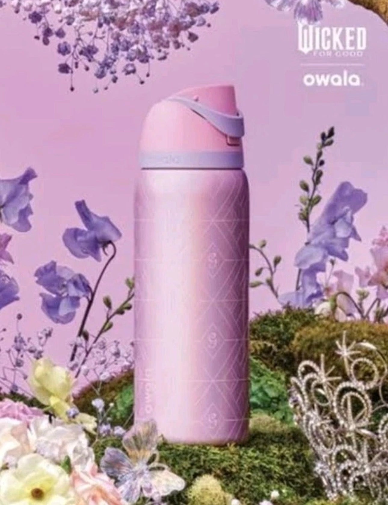 NEW Owala Wicked For Good 32oz Freesip “Glinda”
