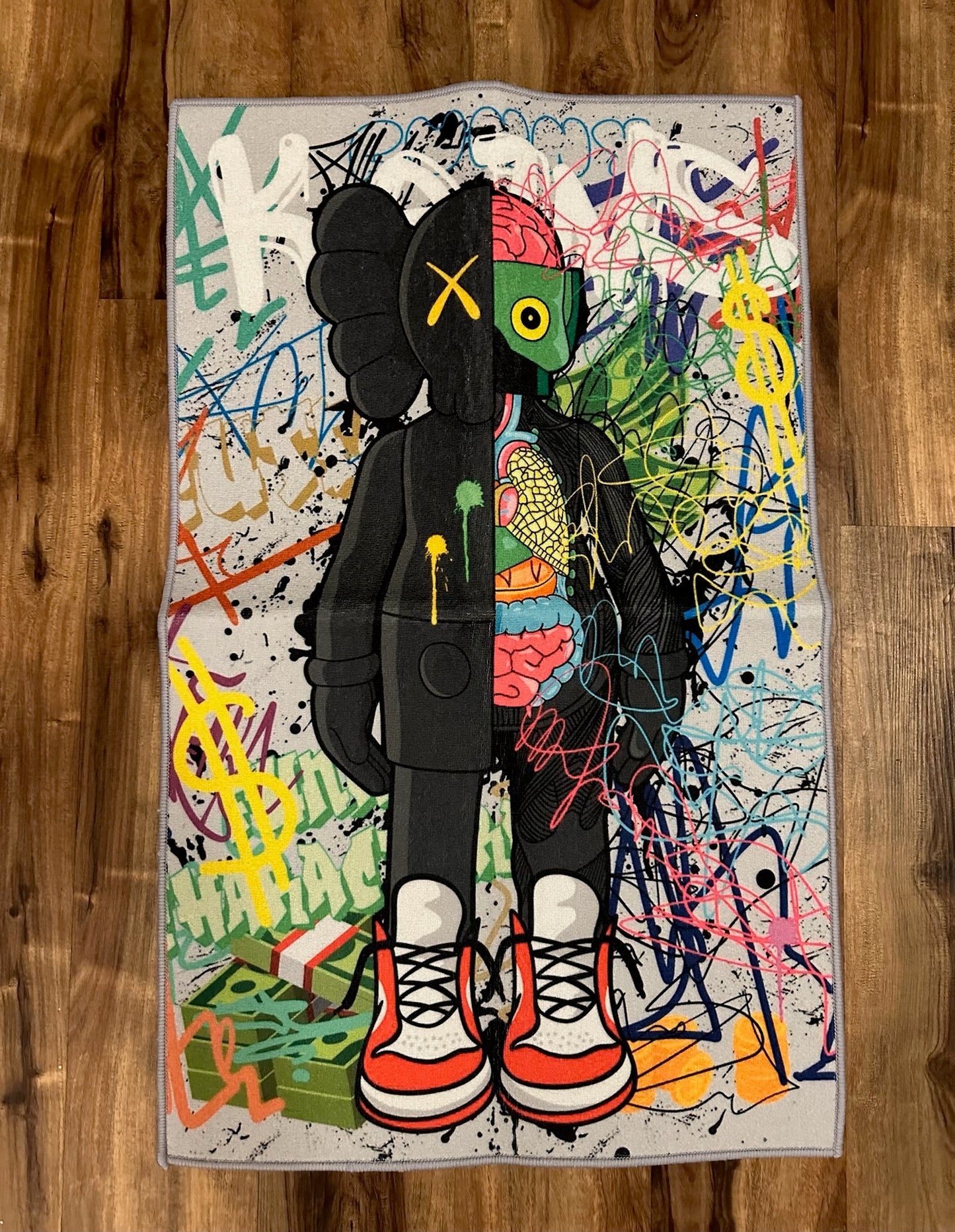 KAWS Graffiti Hypebeast Rug