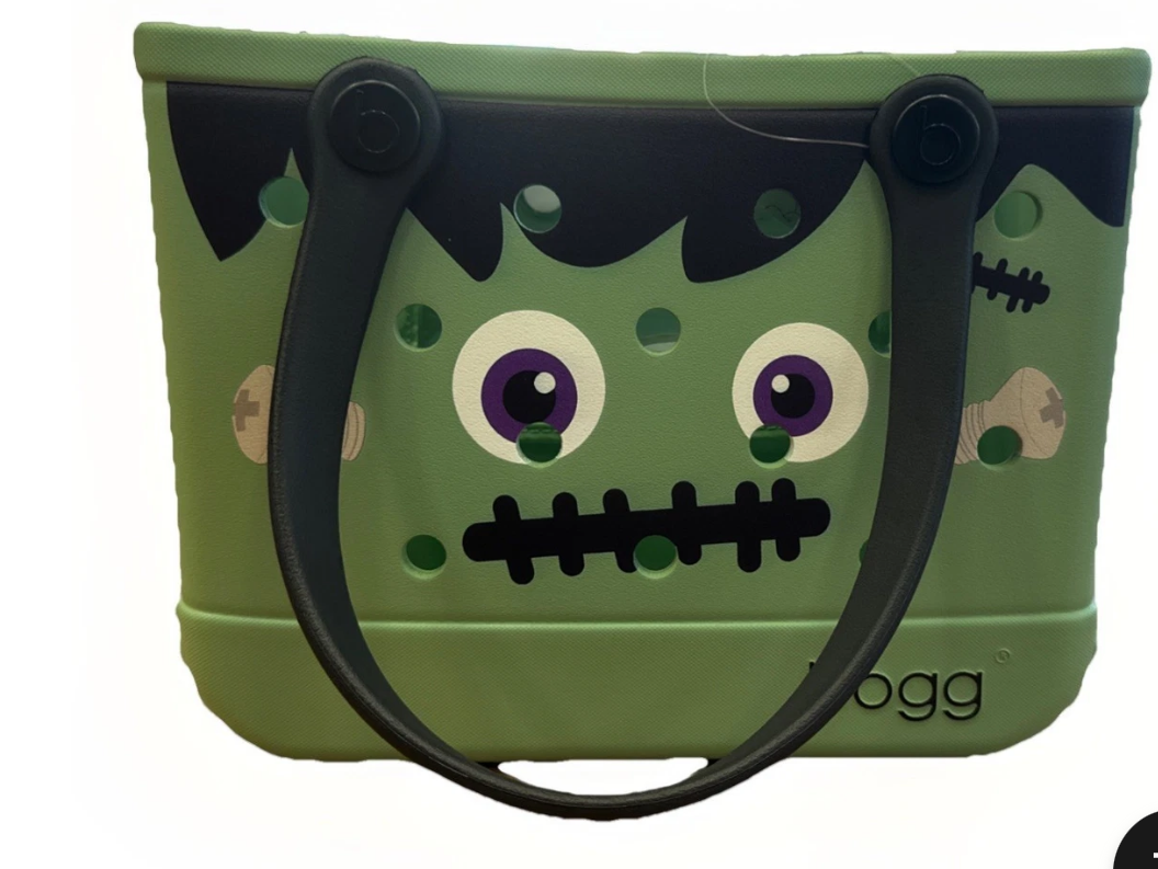 Bitty Bogg Bag Halloween Limited Edition Frankenbogg Frankenstein Treat Tote