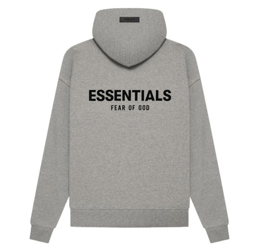 FOG ESSENTIALS HOODIE DARK OATMEAL -MEDIUM