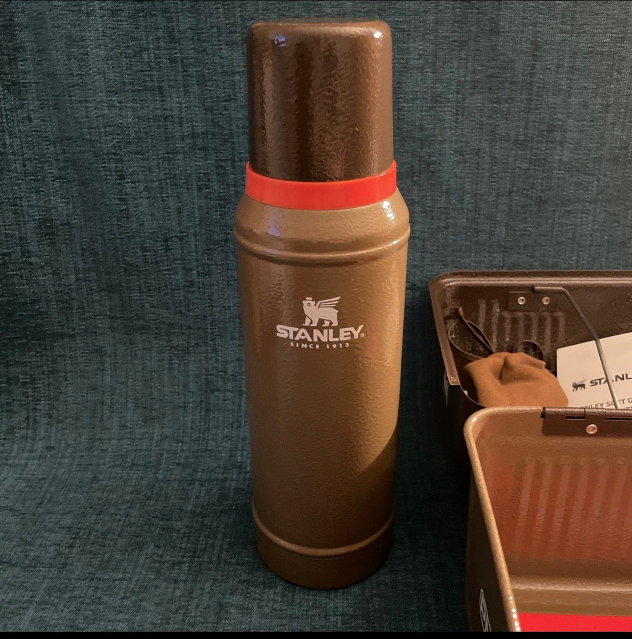 The Post Malone x Stanley Legendary Classic Bottle and Lunch Box Set