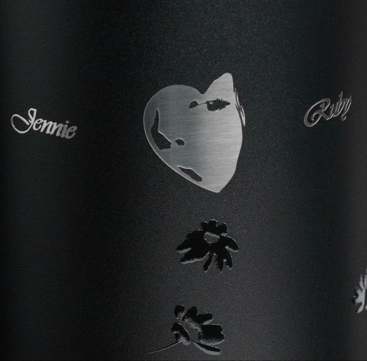 Stanley BLACKPINK Jennie All Day Slim Luxe Bottle 12oz Midnight Ruby