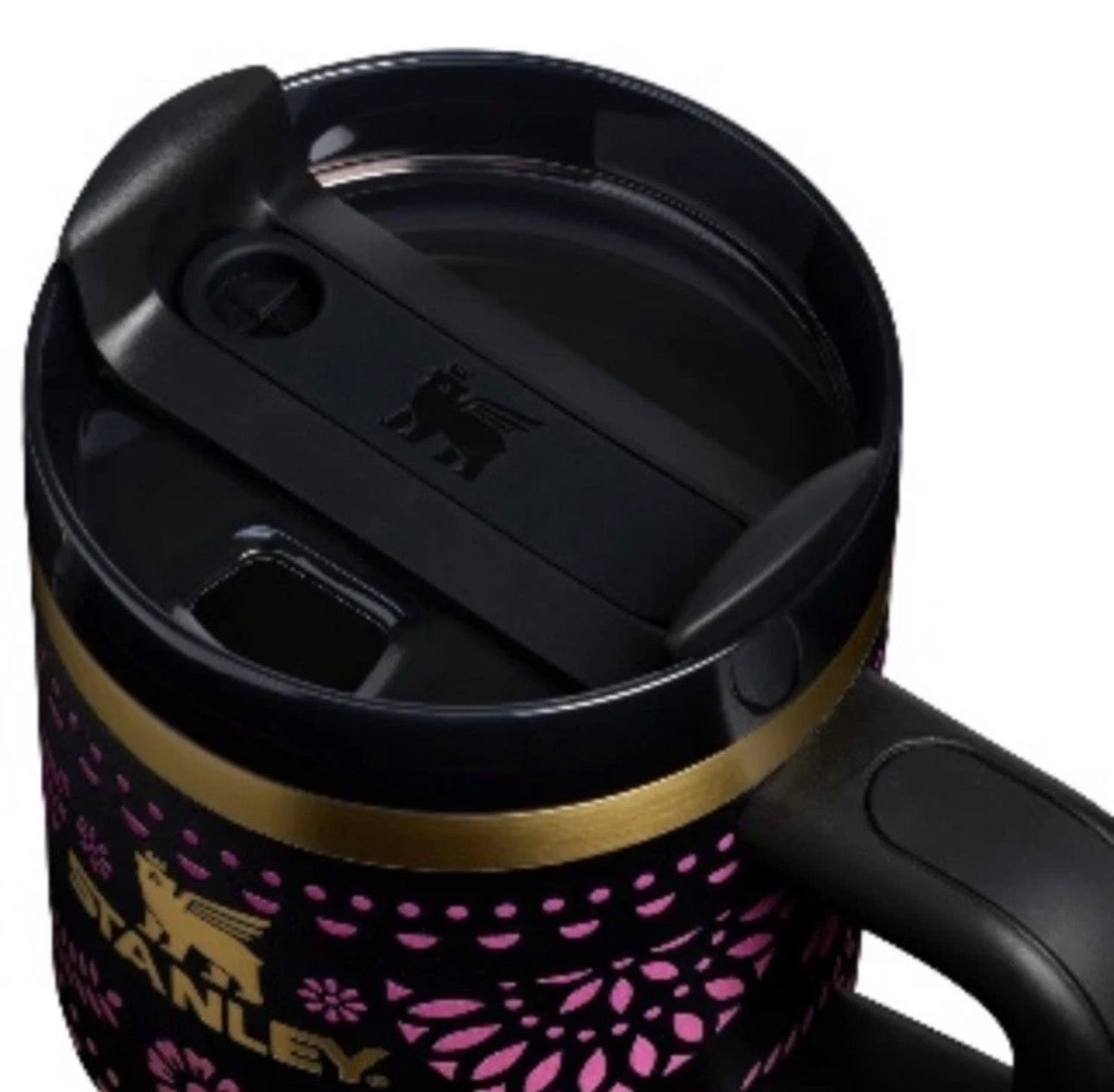 Stanley 20 oz. Quencher H2.0 FlowState Tumbler - Día de Los Muertos Collection “Midnight Catrina”