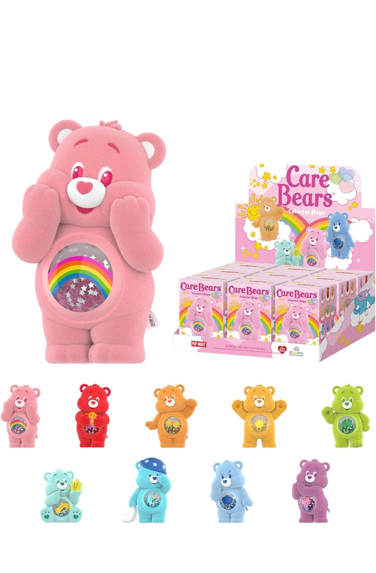 POP MART Care Bears Colorful Hugs Series Blind Box Figures