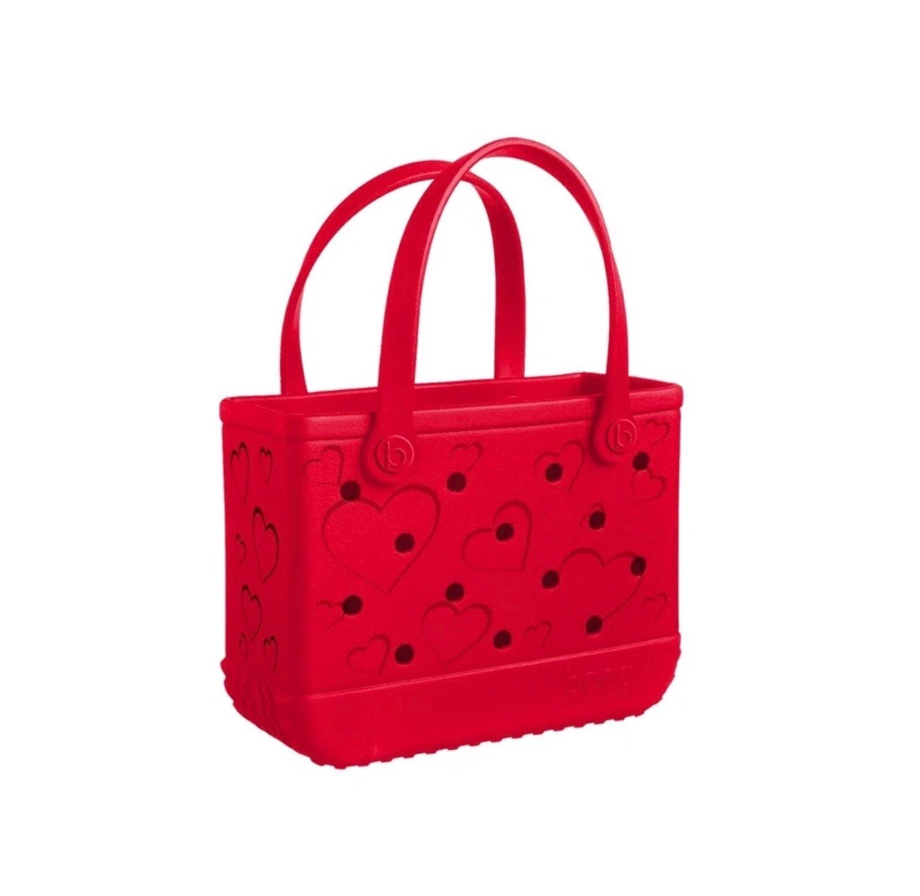 Bitty Bogg® Bag - Conversation Hearts BRIGHT RED