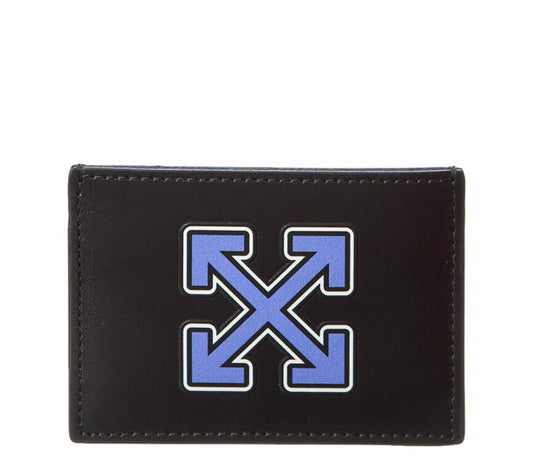 OFF WHITE ARROW CARD CASE- FOREST GREEN