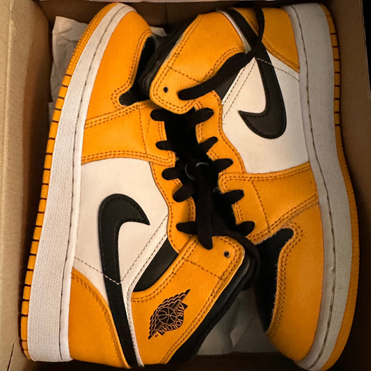 AIR JORDAN 1 MID (GS) TAXI