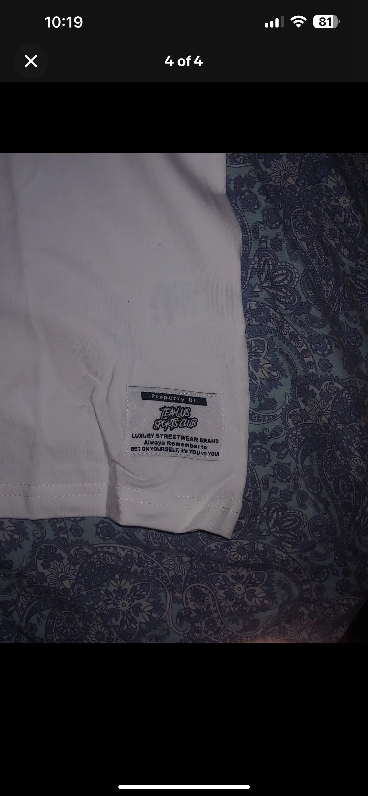 US Club Kobe hand stitched tshirt XXL