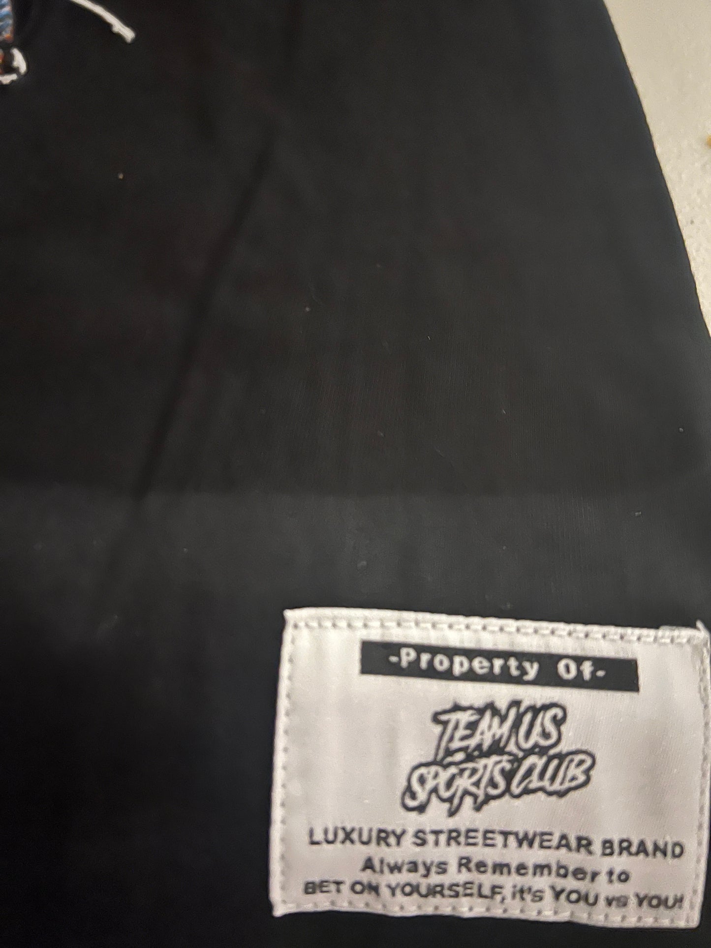 Team US sports club MJ slam black/L