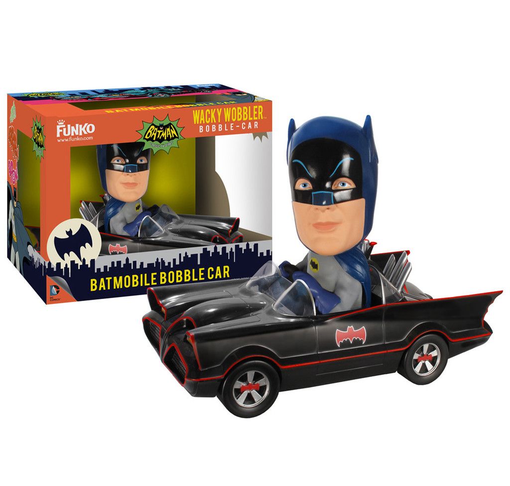 Funko! Batman Wacky Wobbler Bobble Car-Bat Mobile