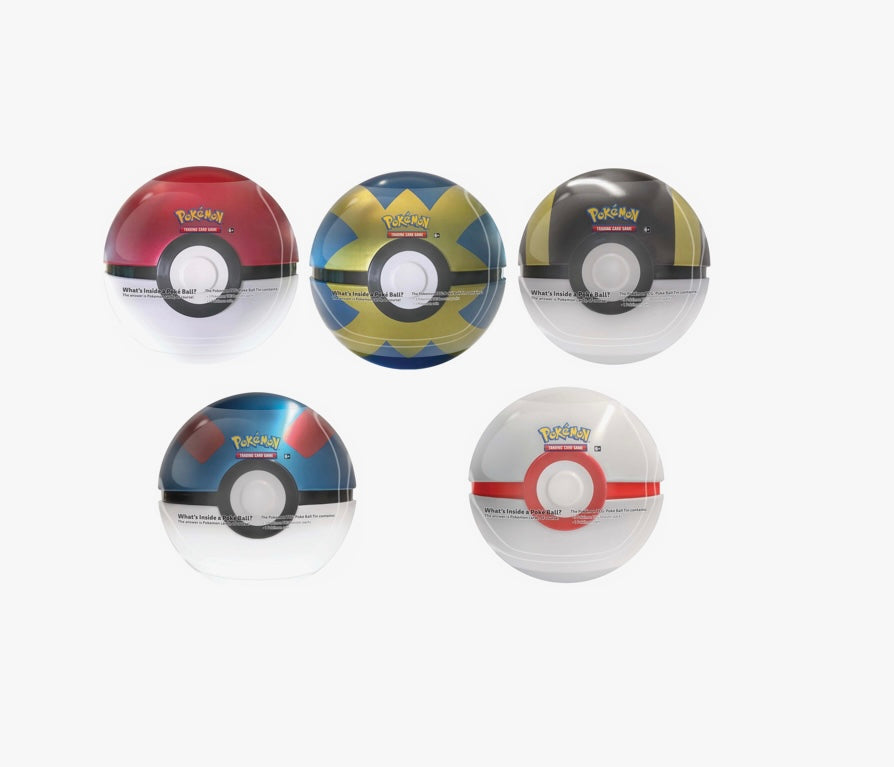 Pokémon Poke Ball Tin Trading Card Game (Assortment