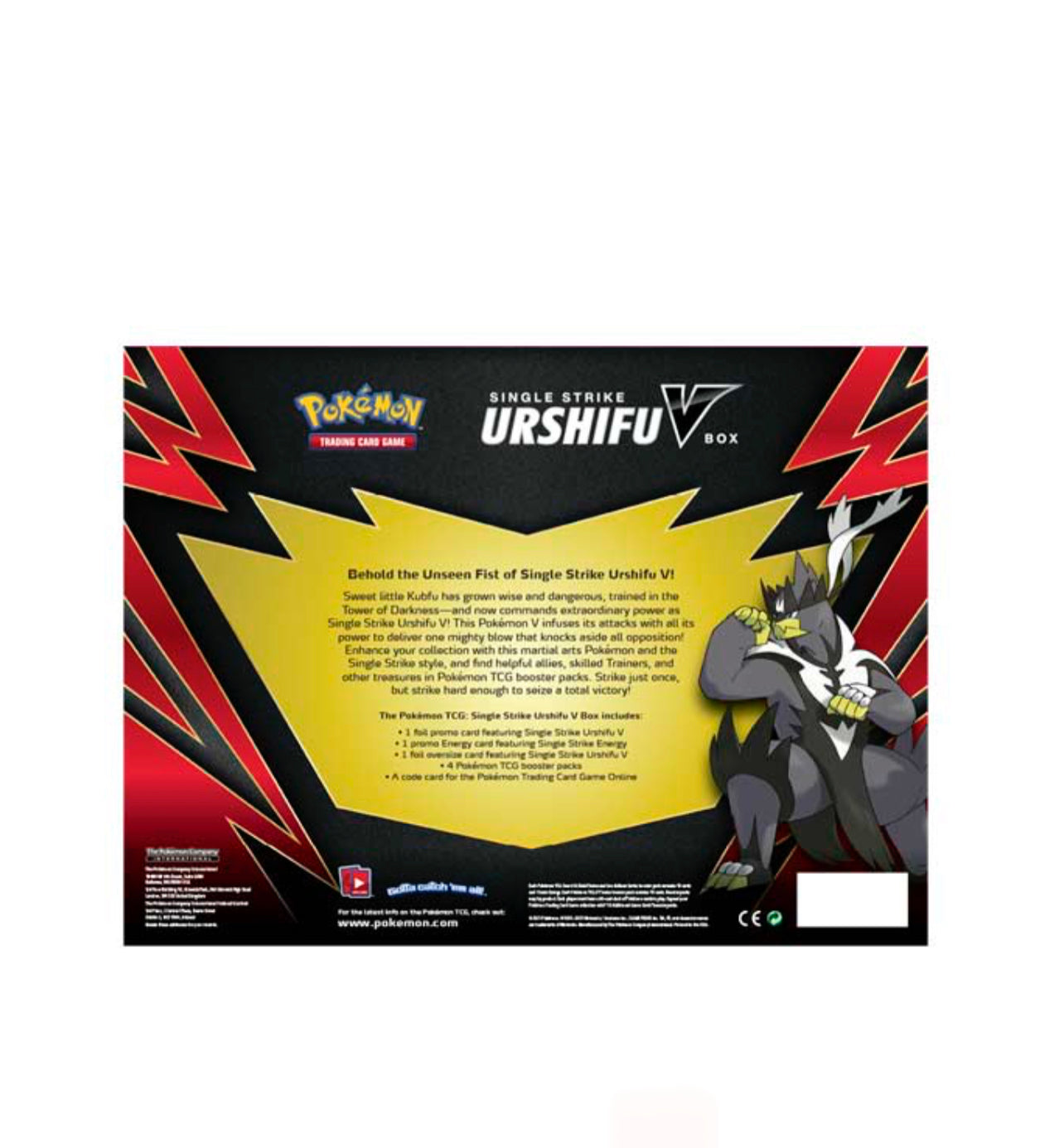 Pokémon TCG: Single Strike Urshifu V Box