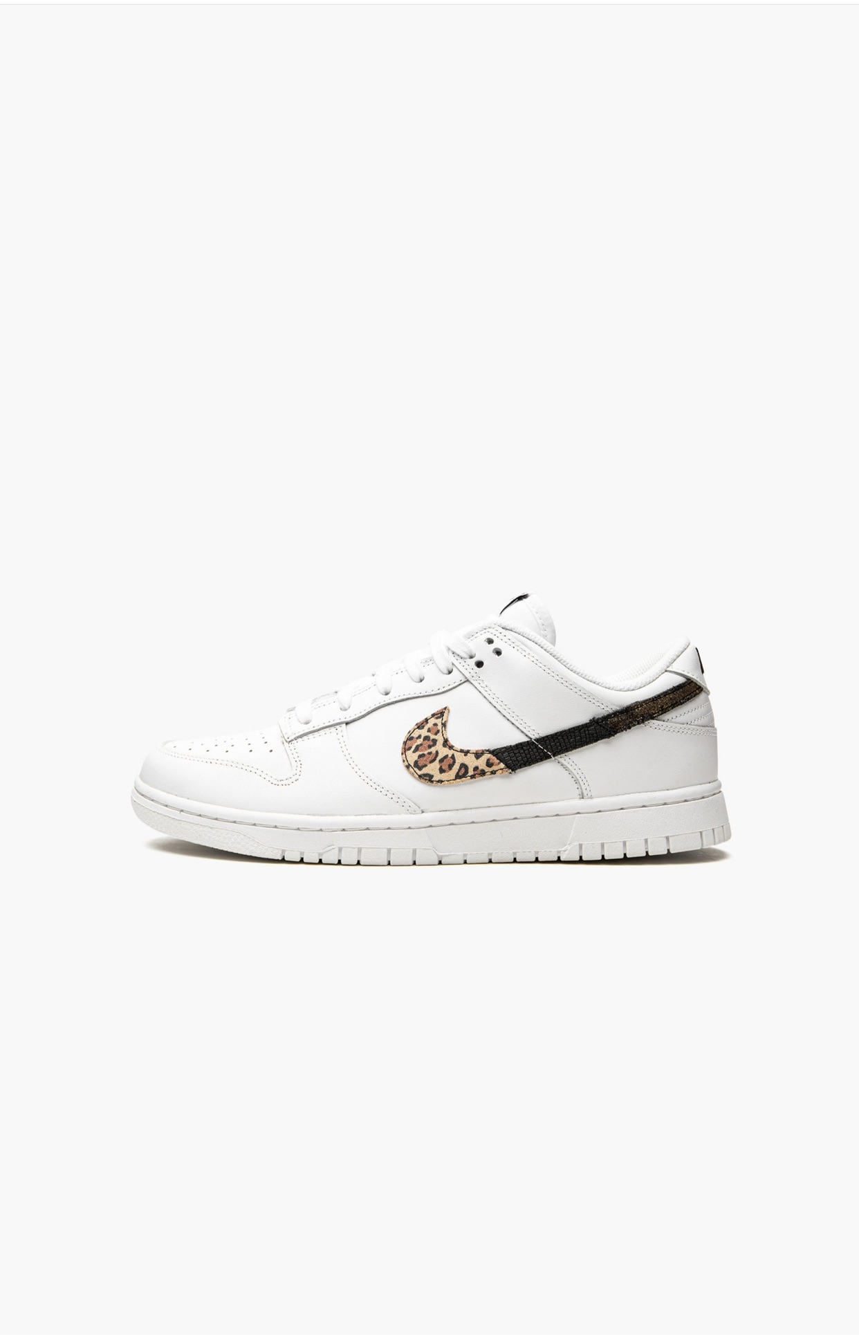 WMNS NIKE Dunk Low- Primal White-Animal Swoosh