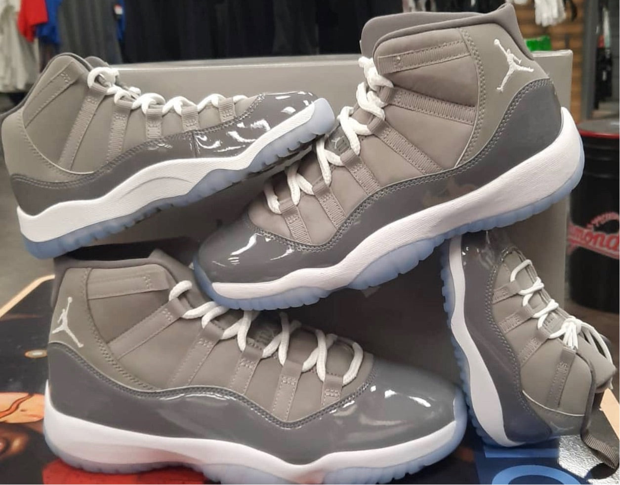 AIR JORDAN 11 RETRO GS "Cool Grey 2021"