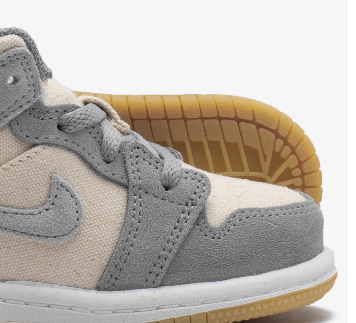 AIR JORDAN 1 MID SE (TD) - COCONUT MILK