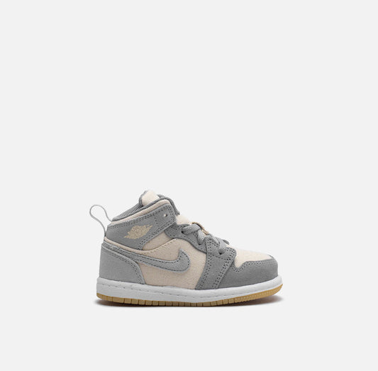 AIR JORDAN 1 MID SE (TD) - COCONUT MILK