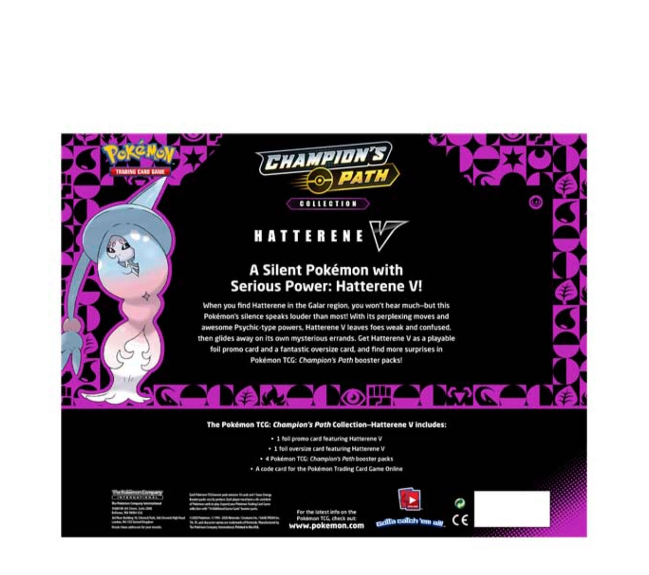 Pokémon TCG: Champion's Path Collection (Hatterene V)