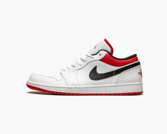 AIR JORDAN 1 LOW GS “White / Gym Red"