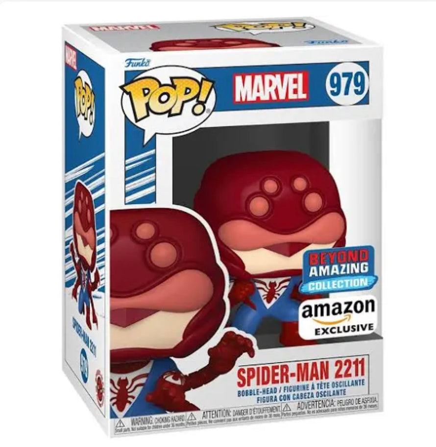 Funko Pop! Marvel: Year of The Spider - Spiderman 2211 (Amazon Exclusive)#979