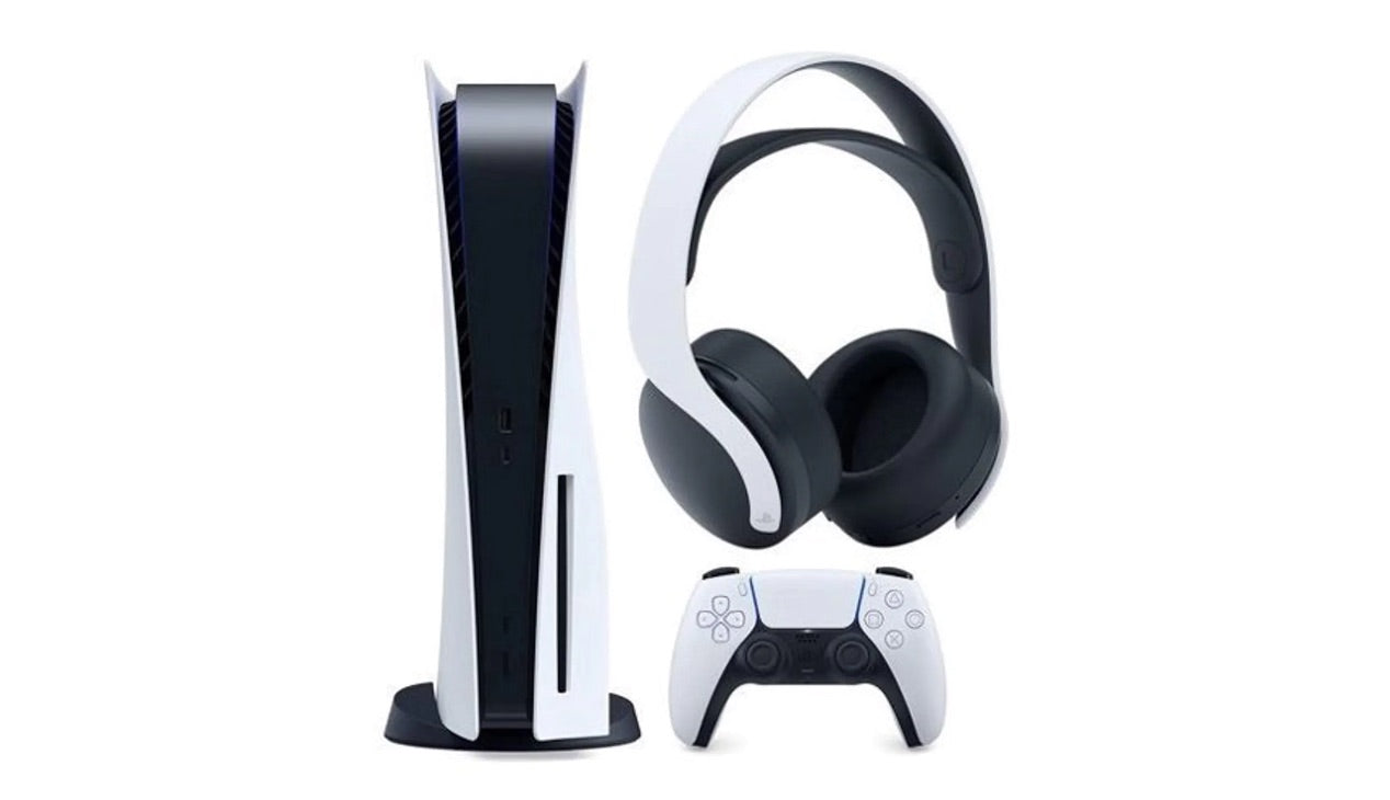 PlayStation 5 Blu-ray/Headset Bundle