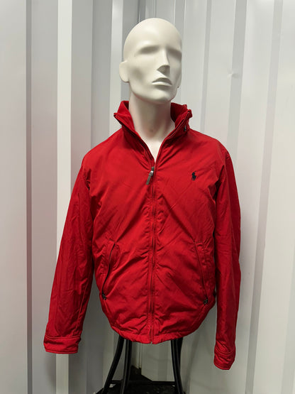 Ralph Lauren Bomber Jacket | Red | Large