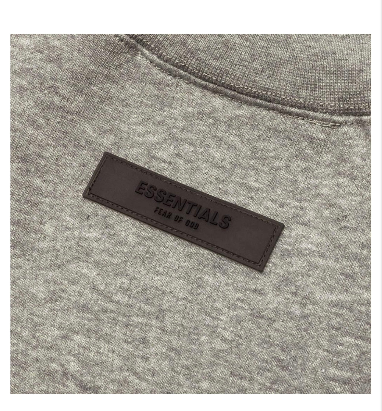 Essentials Fear of God Dark Oatmeal Relaxed Crewneck XXS