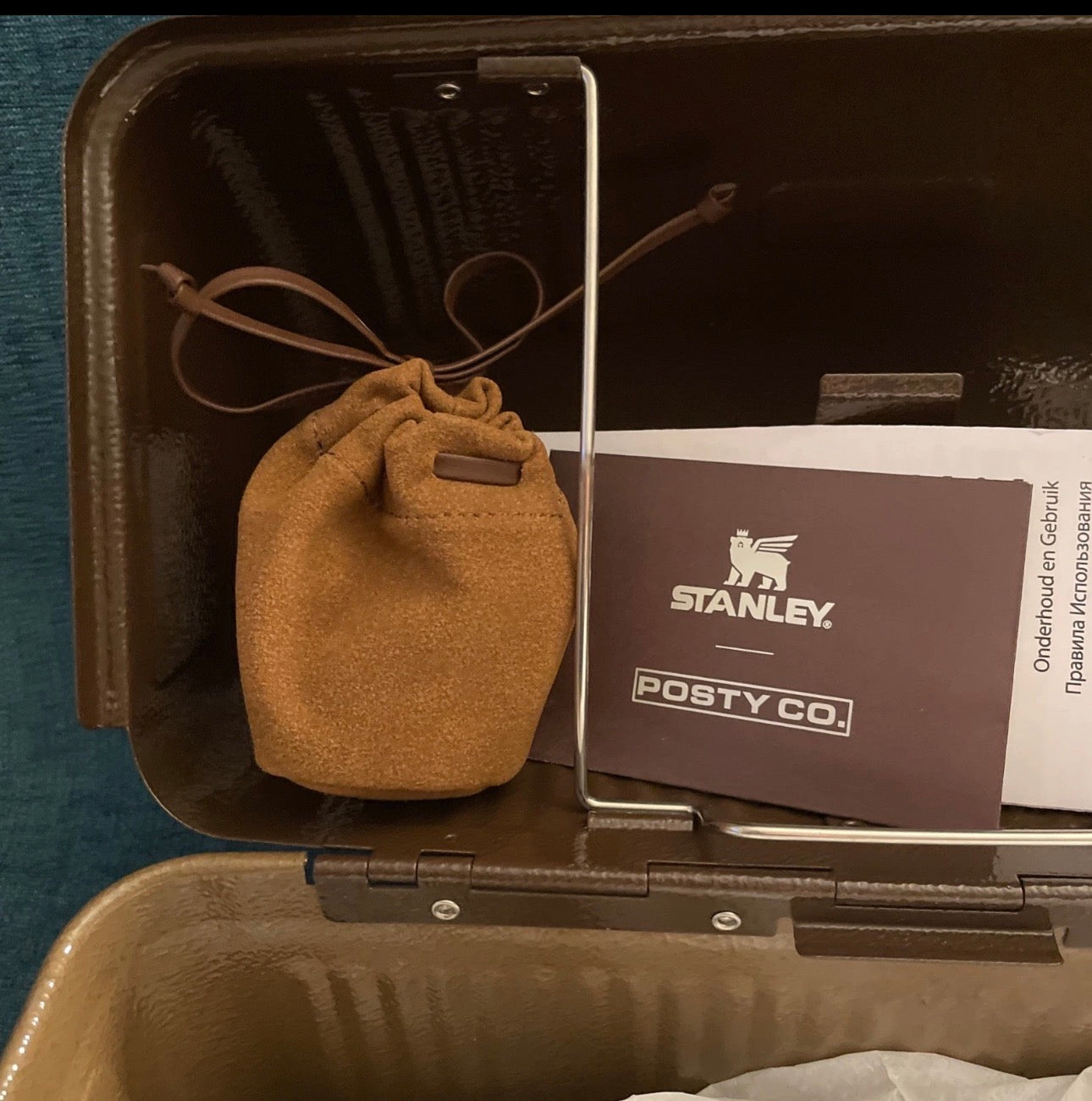 The Post Malone x Stanley Legendary Classic Bottle and Lunch Box Set