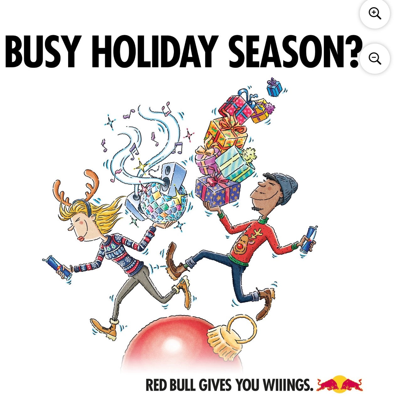 Red Bull Energy Drink Variety Advent Calendar Pack,  with 80mg Caffeine,  Taurine & B Vitamins,  8.4 fl. oz.