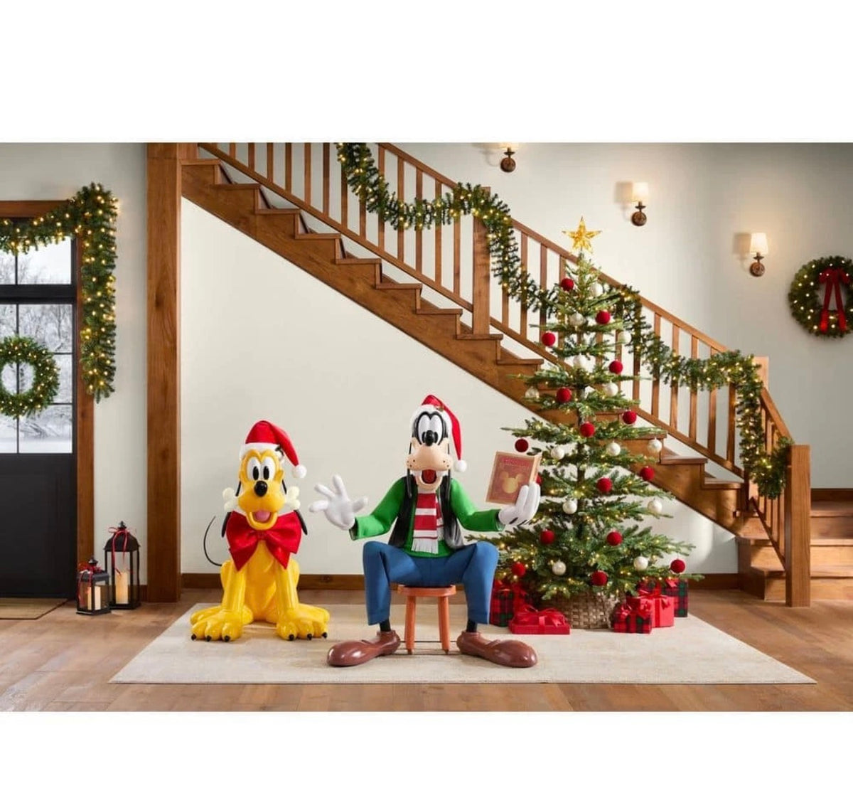 Pluto animatronics Christmas Decoration