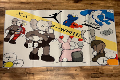 KAWS • OFF-WHITE HYPEBEAST Designer RUG