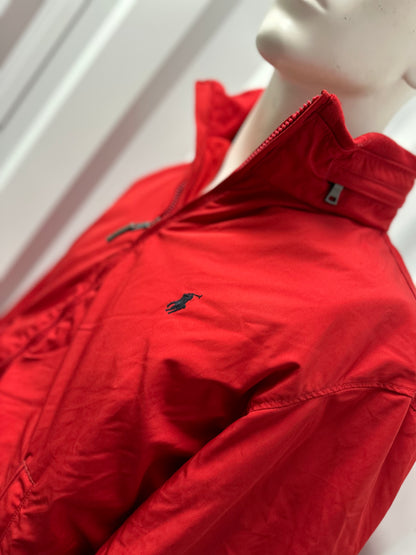 Ralph Lauren Bomber Jacket | Red | Large