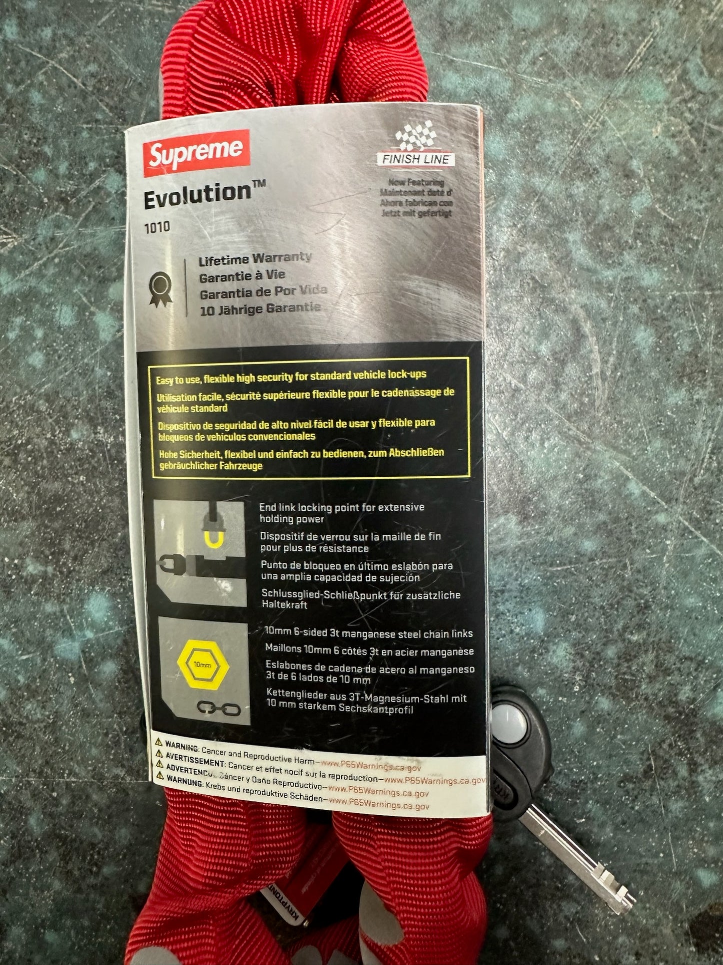 Supreme Kryptonite Integrated Chain Lock