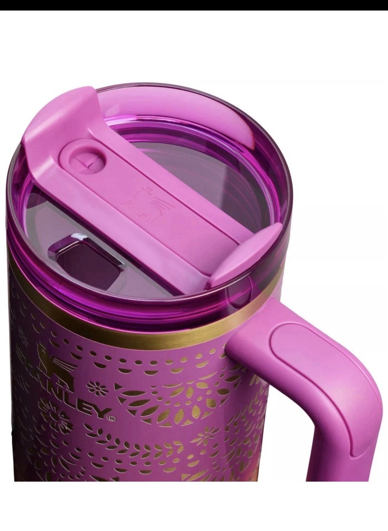 Stanley Dia De Los Muertos Tumbler Midnight Catrina 30 oz Quencher H2.0 “Sunrise Catrina”