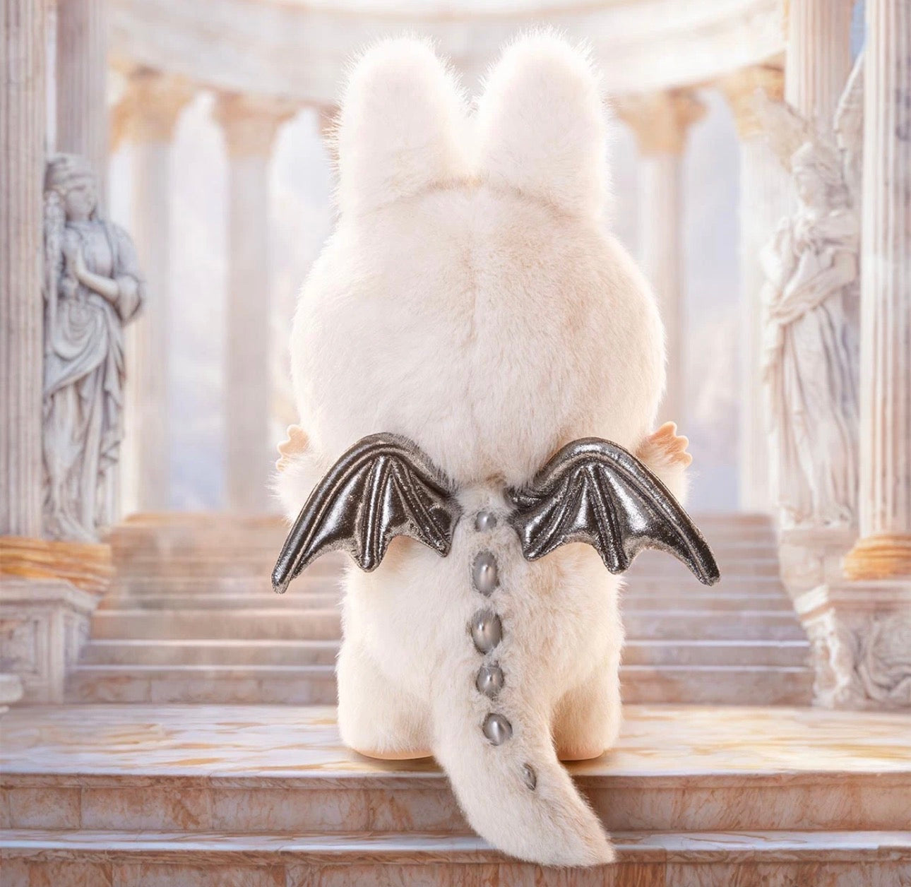 POPMART The Monsters Angel in Clouds Vinyl Face Labubu