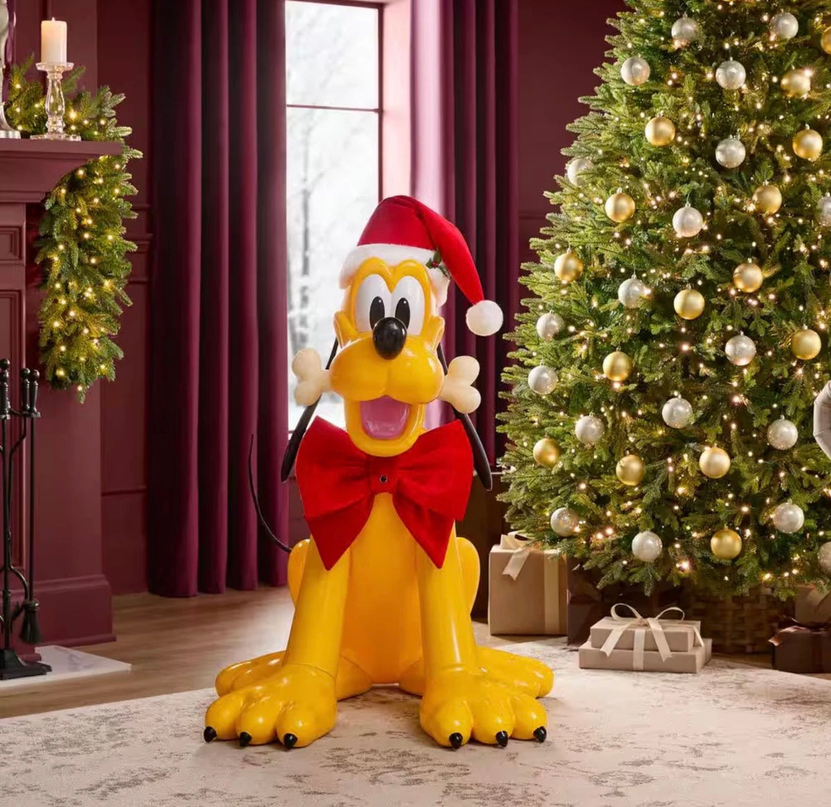 Pluto animatronics Christmas Decoration