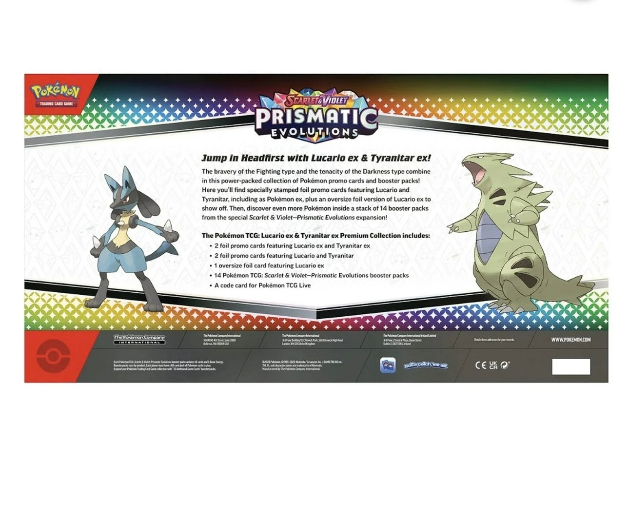 Pokemon Prismatic boxed set
