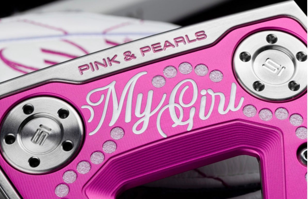NEW SCOTTY CAMERON 2025 MY GIRL PINK & PEARLS PHANTOM 5 PROTOTYPE PUTTER SEALED
