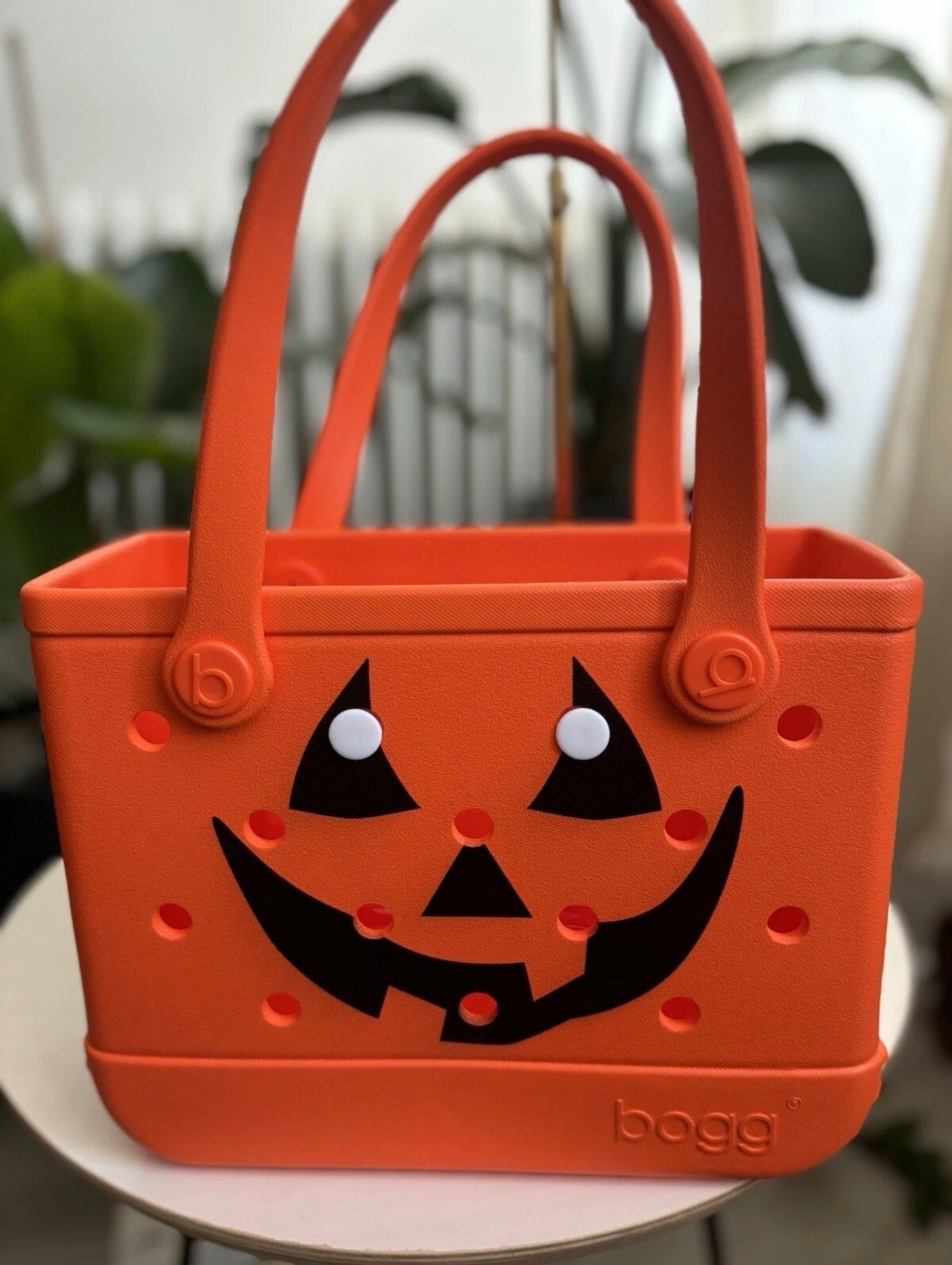 Bitty Bogg Bag Limited Edition Bogg-O-Lantern Halloween 🎃 Orange Treat Tote