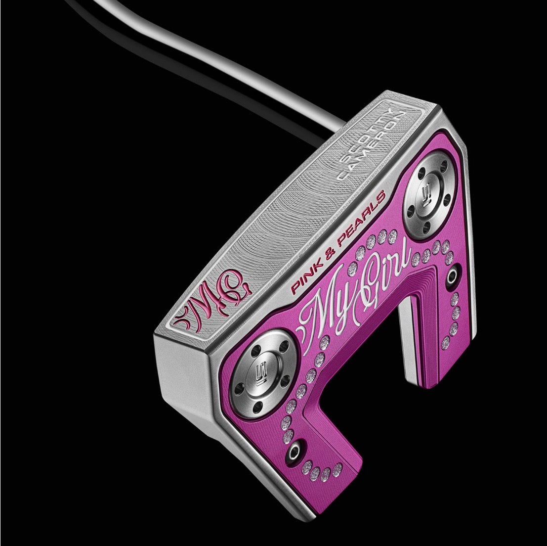 NEW SCOTTY CAMERON 2025 MY GIRL PINK & PEARLS PHANTOM 5 PROTOTYPE PUTTER SEALED