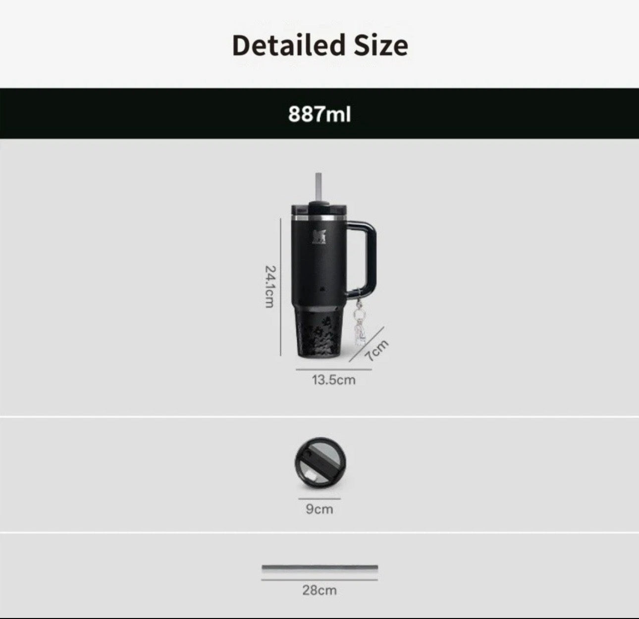 Stanley x Jennie Collab - Quencher Luxe Tumbler 30oz Limited Edition