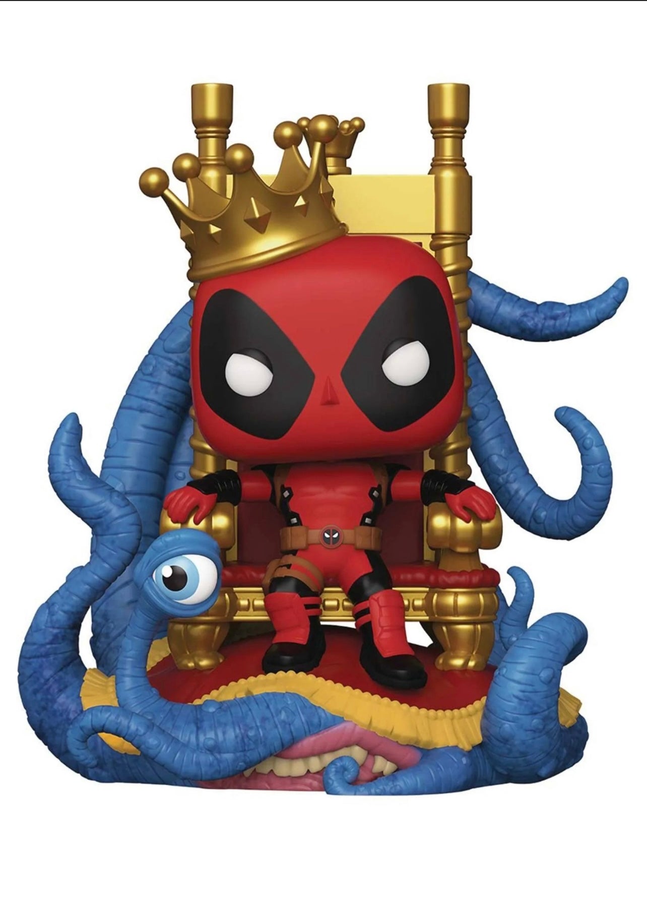 FUNKO POP! DELUXE: MARVEL HEROES KING DEADPOOL ON THRONE #724