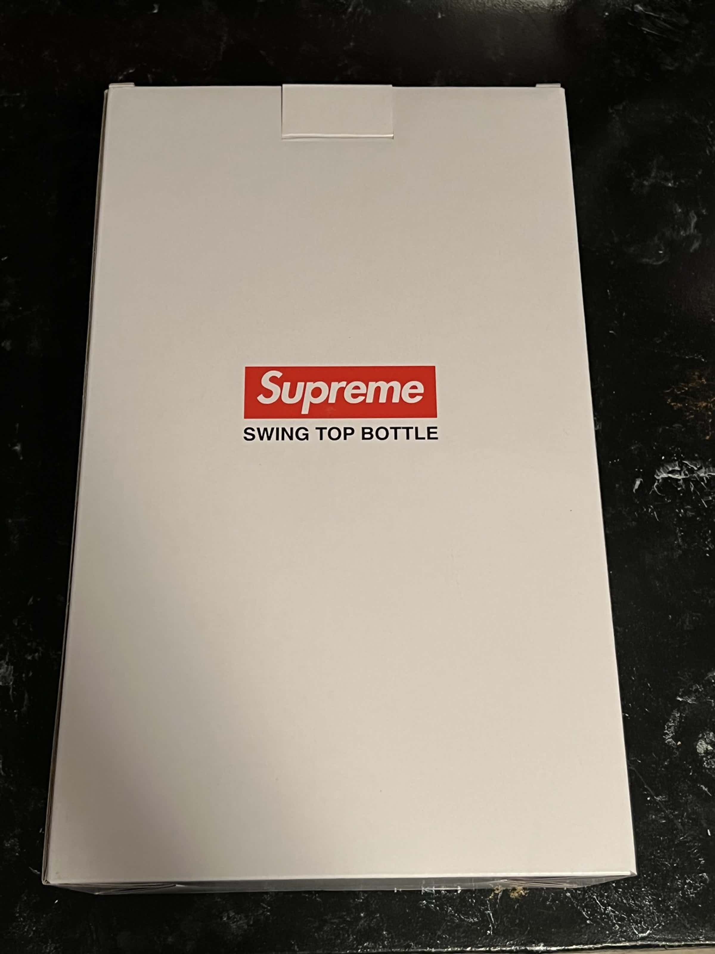 Supreme Swing Top 1.0L Bottle (Set of 2) Clear