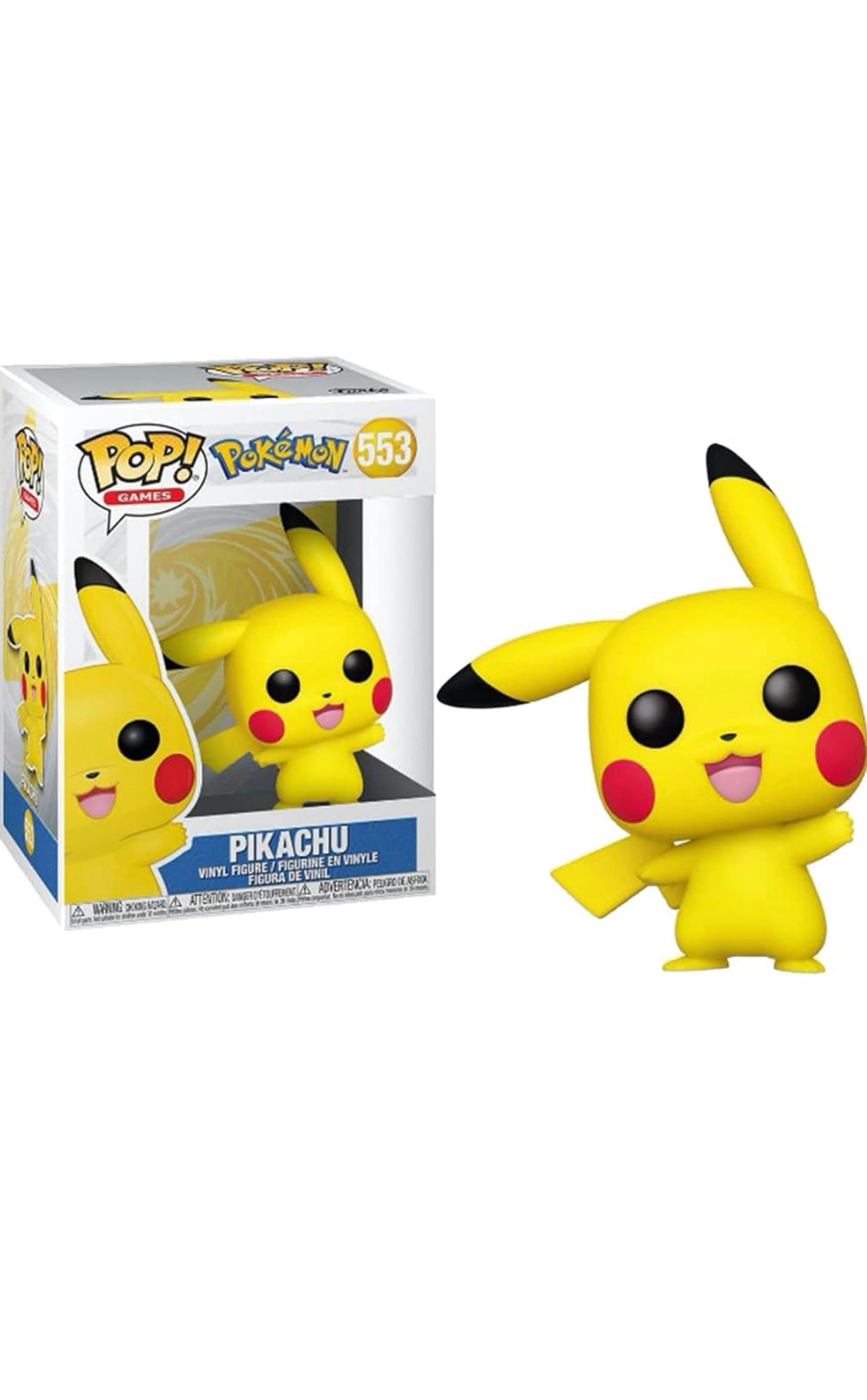 FUNKO POP!GAMES POKÉMON PIKACHU WAVING #553