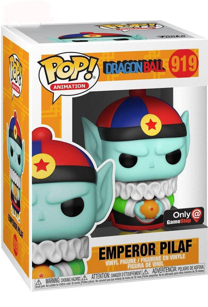 FUNKO POP! ANIMATION: DRAGON BALL Z EMPEROR PILAF **GAMESTOP EXCLUSIVE** #919