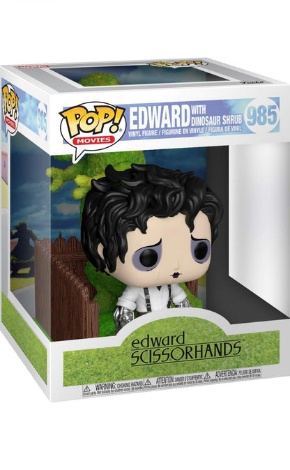 FUNKO POP! 🎥 DELUXE: EDWARD SCISSORHANDS EDWARD & DINOHEDGE #985